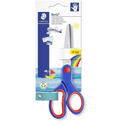 Tijeras Staedtler 17 cm - universales, ergonómicas (1/3)