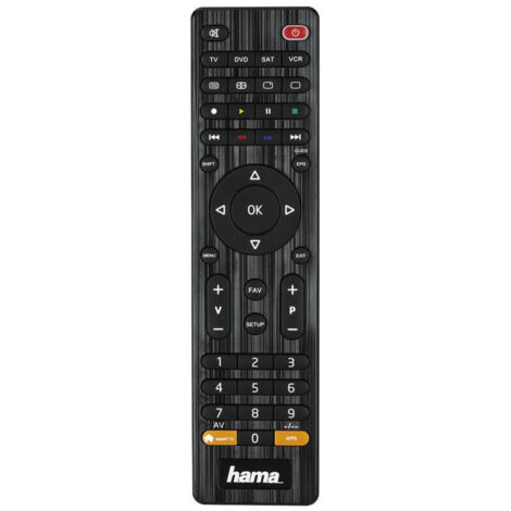 Mando a Distancia Universal Hama Technics 00012306 Negro 4007249123060 S0423300 Hama Technics (1/4)