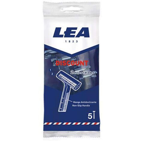 LEA DISCOUNT CUCHILLAS DESECHABLES 2 HOJAS 5UN (1/2)