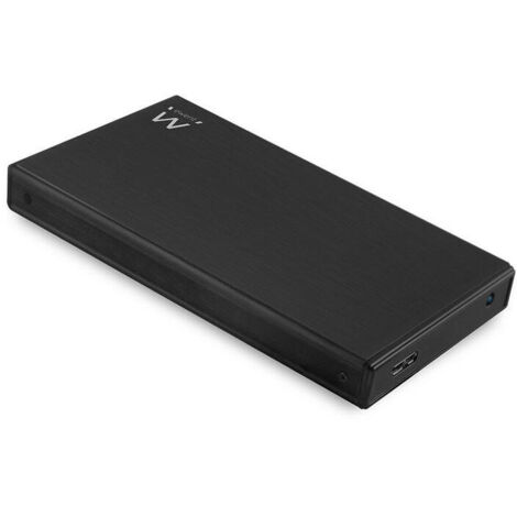 Ewent Caja para disco duro externo Carcasa de disco duro/SSD Negro 2.5 Negro (1/3)