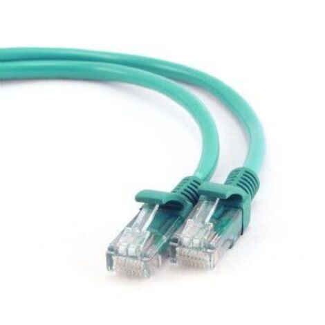 CABLE RED GEMBIRD UTP CAT5E 1M VERDE (1/2)
