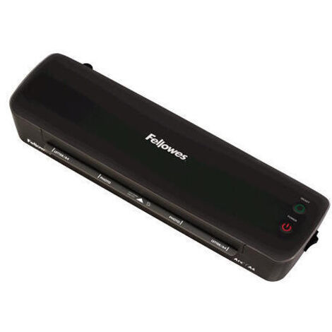 Plastificadora Fellowes Arc A4/ hasta A4 y 80 Micras/ Negra (1/4)