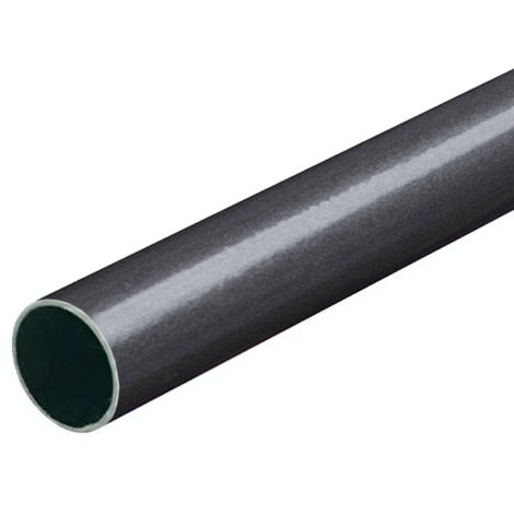 BARRA ARMARIO REDONDA GRIS PLOMO 100cm STOR PLANET (1/2)