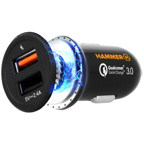 Hammer Accesorio Cargador de Coche USB (1/5)