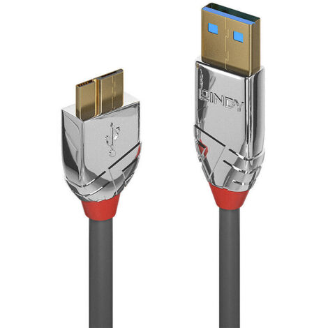 Cable Micro USB LINDY 36656 Gris
