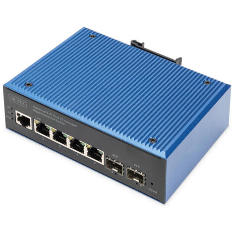 Digitus 4+2P Industrial Gigabit Ethernet Switch L2 managed (1/4)