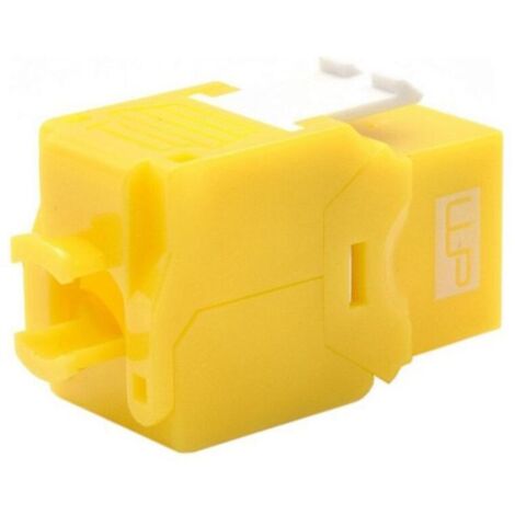 WP Keystone Cat. 6a UTP RJ45/Hembra Amarillo (1/5)