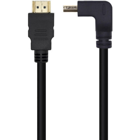 Cable HDMI 2.0 4K Aisens A120-0456/ HDMI Macho - HDMI Macho/ 1m/ Negro (1/4)