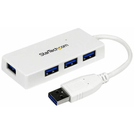 HUB USB 3.0 4 PUERTOS BLANCO (1/4)