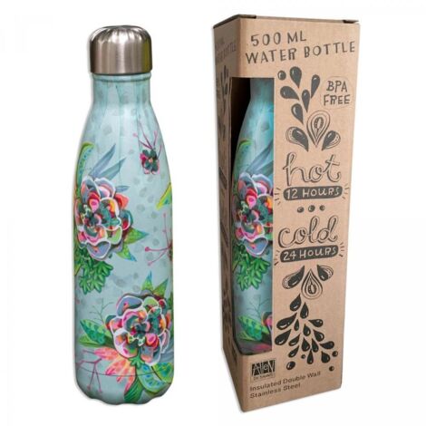 Botella isotermica enesco flores (1/2)