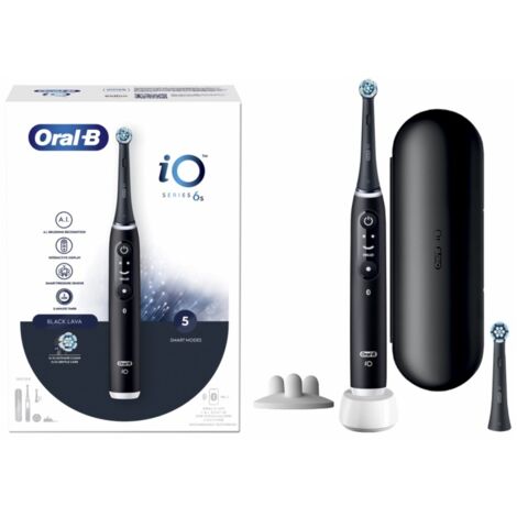 CEP. DENTAL ELE. BRAUN ORAL B IO 6S NEGRO
