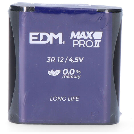 Pila EDM Long Life, petaca, 3LR12, 4.5V, 62x22x67mm  38506