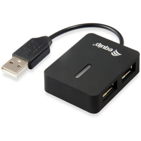 HUB USB EQUIP LIFE 4 PUERTOS MINI HUB TRAVEL (1/4)