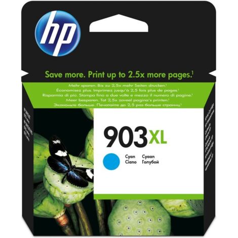 HP Cartucho de tinta Original 903XL cian de alto rendimiento (1/5)