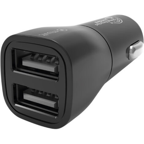 muvit for Change Cargador Coche 2 USB 3,4A Negro (1/5)