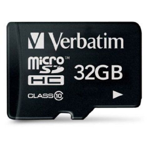 Verbatim microSDHC          32GB Class 10 UHS-I (1/5)