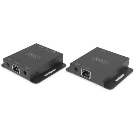 DIGITUS HDMI Extender Set USB 70m 4K schwarz (1/4)