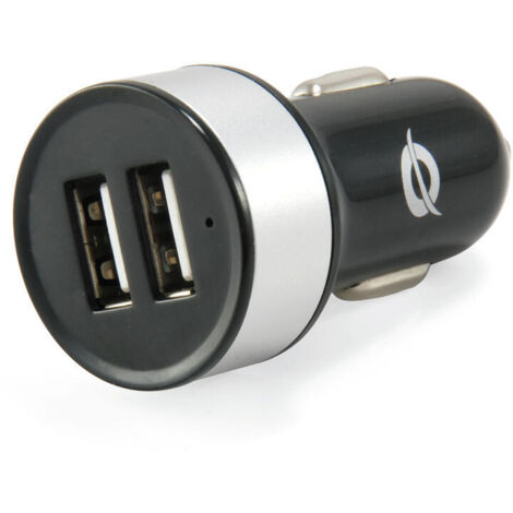 CARGADOR CONCEPTRONIC 5V 2xUSB PARA COCHE 12/24V C05-219 (1/4)