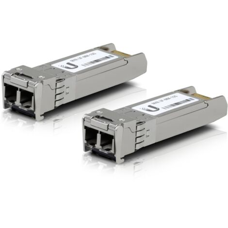 Modulo SFP Transceptor de Fibra Óptica Ubiquiti UF-MM-10G/ Pack de 2 (1/2)