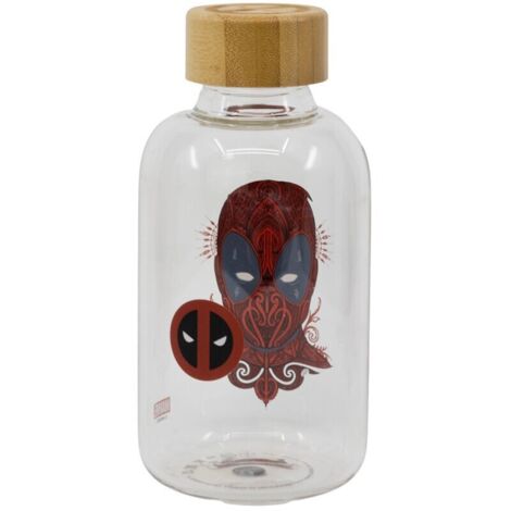Botella cristal Deadpool Marvel 620ml (1/4)