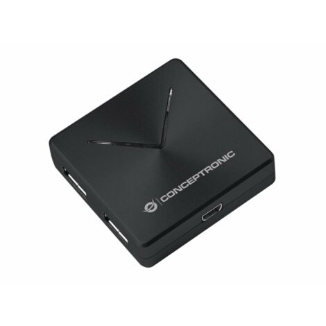HUB USB 3.0 CONCEPTRONIC HUBBIES02B 4 PUERTOS USB 3.0 COLOR NEGRO (1/3)