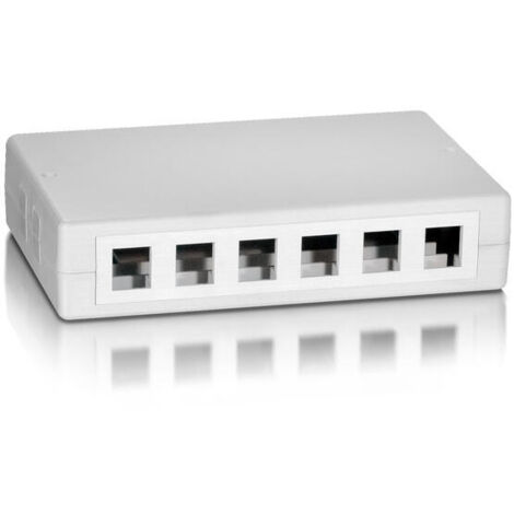 CAJA DE SUPERFICIE EQUIP KEYSTONE PARA 12 ROSETAS 125460 (1/2)