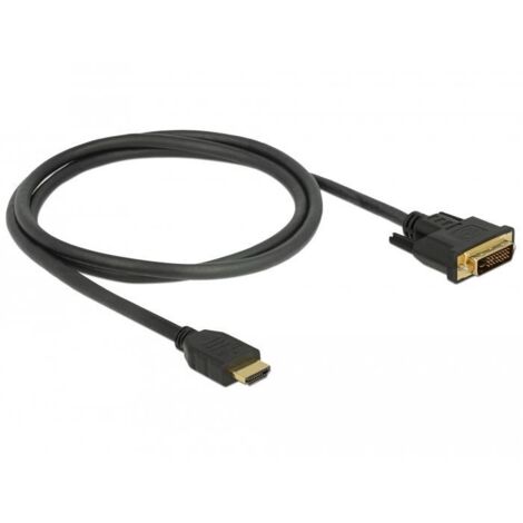 DELOCK HDMI zu DVI 24+1 Kabel bidirektional 1 m (1/5)