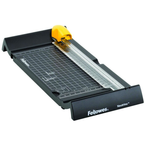 Cizalla de Rodillo Fellowes Neutrino Negro A5 (1/4)