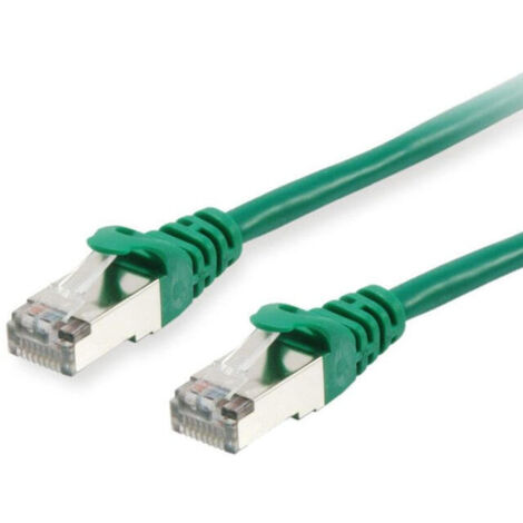 Equip Patchkabel Cat6A S/FTP 2xRJ45 0.50m grün LSZH Polybeutel (1/3)