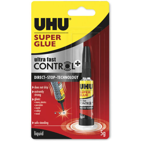 PEGAMENTO UNIV. UHU CONTROL PLUS 5G - Pack de 12 unidades (1/4)
