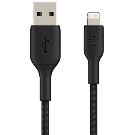 Belkin Lightning Cable 2m, coated, mfi cert, black (1/5)