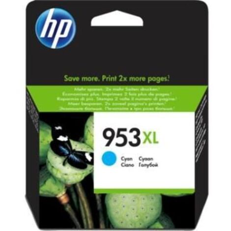 Cartucho de Tinta Original HP F6U16AE 22 ml-47 ml Cian