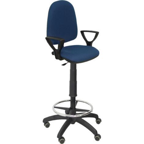 Taburete Ayna Bali Piqueras y Crespo T04CP Azul Azul marino PVC