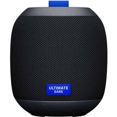 Ultimate Ears WONDERBOOM Play Altavoz Bluetooth portátil Resistente al Agua, Altavoz Flotante Resistente al Polvo con un Radio de acción de 40 m - Negro