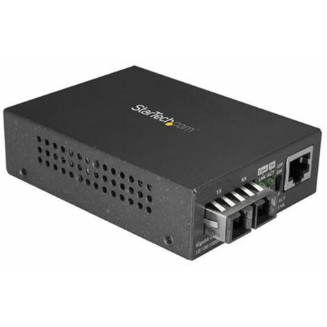 CONVERSOR RJ45 FIBRA SC 10KM