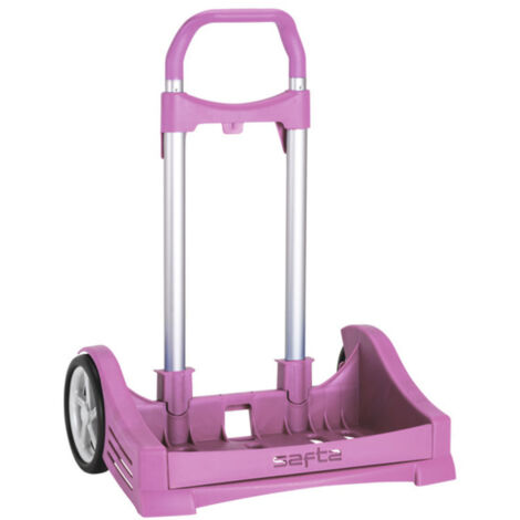 Carro Portamochilas Safta Rosa 40 x 85 x 28 cm (1/2)