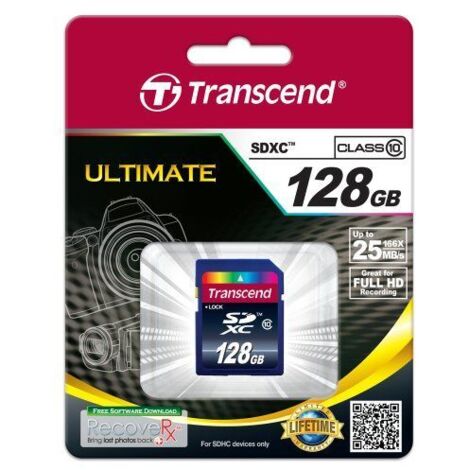 Transcend SDXC             128GB Class 10 (1/5)
