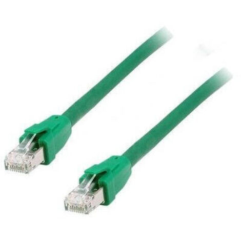 LATIGUILLO APANTALLADO S/FTP  CATEGORIA 8.1PIMF LOSH 1M COLOR VERDE (1/2)