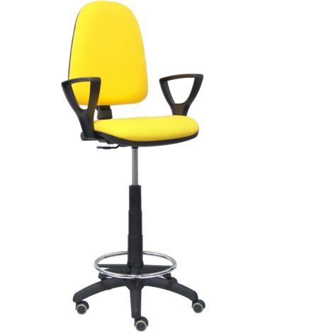 Taburete Ayna Bali Piqueras y Crespo T04CP Amarillo PVC