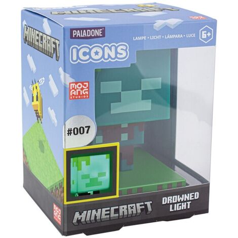 Lampara paladone icon minecraft drowned zombie (1/2)