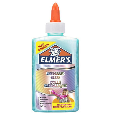 Pegamento para manualidades elmers verde azulado metÁlico verde azulado 147ml (1/2)