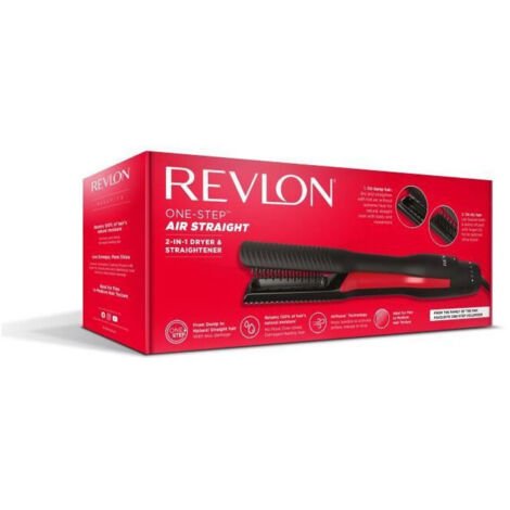Revlon One-Step Air Straight 2-in-1 Dryer and Styler with Heated Teeth and Argan Oil Infusion