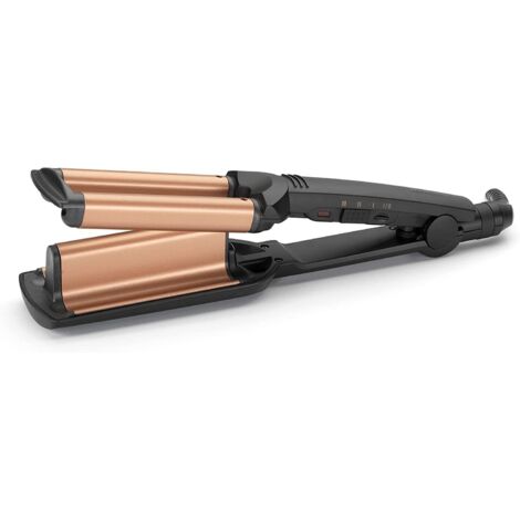RIZADOR BABYLISS W2447E CERAMICA CON TOURMALINA, 3 TEMP. 160º A 200º