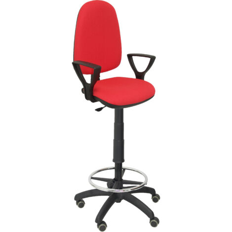 Taburete Ayna bali Piqueras y Crespo T04CP Rojo PVC