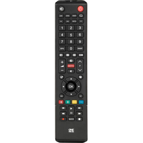 One for all Toshiba TV Ersatzfernbedienung (schwarz) (1/3)