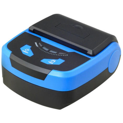 Impresora de Tickets Premier ITP-Portable WF/ Térmica/ Ancho papel 80mm/ USB-WiFi/ Azul y Negra (1/4)
