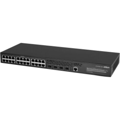Dahua Technology Access DH-AS4300-24GT4GF switch Gestionado L2/L2+ Gigabit Ethernet (10/100/1000) Negro (1/4)