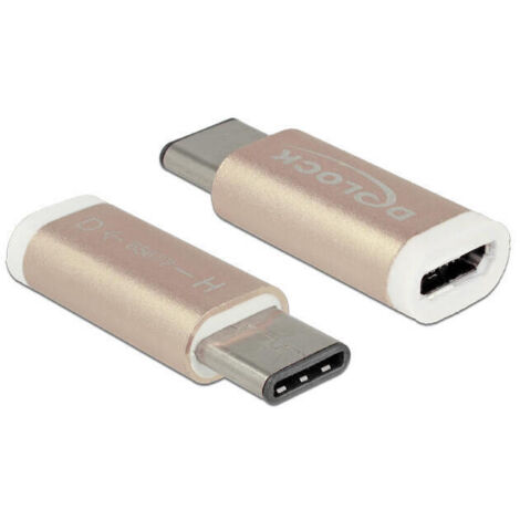 Adapter Usb Type-C™ St (Host)  Usb Micro B Buchse (Device) G (1/2)
