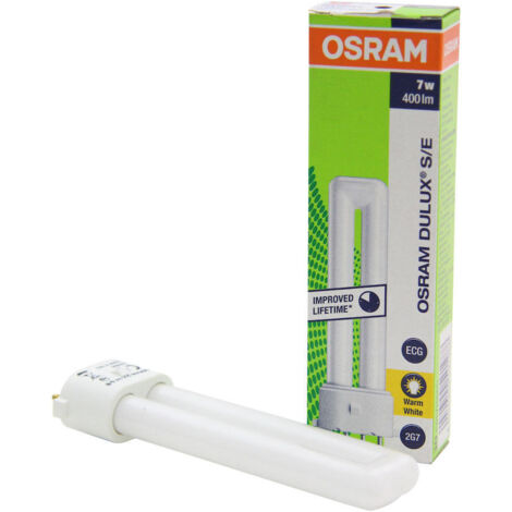Osram DULUX S/E Energy-saving Lamp 7W/830 2G7 FS1