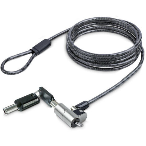 Cable de Seguridad Startech NANOK-LAPTOP-LOCK 2 m (1/4)